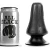 ALL BLACK - PLUG ANAL 12 CM