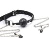 OHMAMA FETISH - MORDAA DE BOLA COM VENTILADORES E GRAMPOS DE BICO
