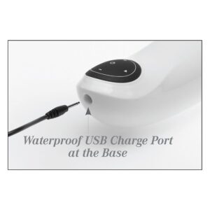 EXTREME TOYZ - PDX MEGA BATOR USB MASTURBADOR MASCULINO VAGINA BRANCO - Image 10